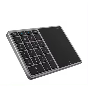 Tragbares Mini Type C Zahlentisch 2.4 G 22 Tasten kabellose BT-Tastatur Tastatur mit Touchpad für Mac Laptop Tablets Computer - Product Image 1