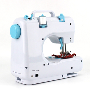 ミニ12ステッチミシン家庭用多機能ダブルスレッドとスピードフリーアームクラフト補修機 - Product Image 6