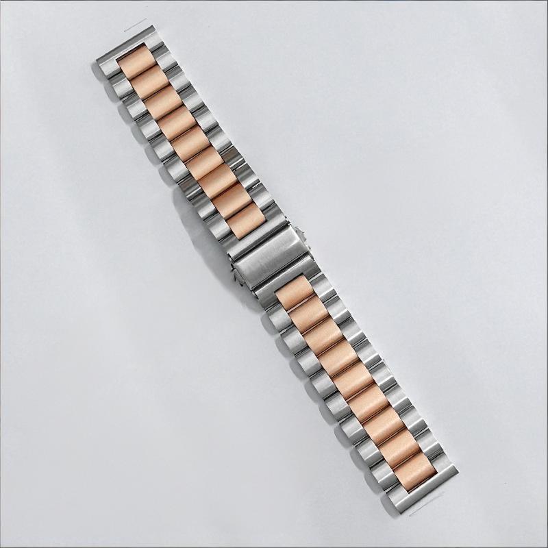 silver rose gold