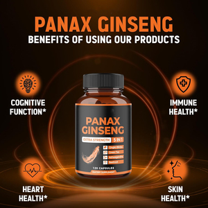 Korean Red Ginseng & Ginkgo Biloba Kräuter ergänzung Gedächtnis unterstützung für Gehirn funktion und geistige Wachsamkeit - Product Image 4