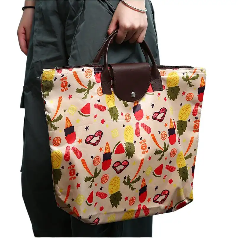حقيبة تسوق قابلة لإعادة الاستخدام مزودة برباط للهدايا حقيبة شبكية سوداء قابلة للطي لحفظ البطاطس والخضراوات والفاكهة