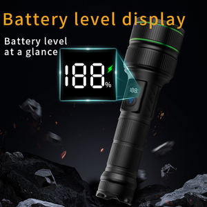 Cao lumens ngân hàng điện USB có thể sạc lại Zoomable LED không thấm nước dài phạm vi mạnh mẽ LED ngọn đuốc ánh sáng chiến thuật đèn pin - Product Image 4