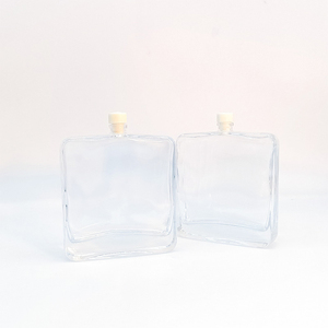 Wholesale Custom <strong>100</strong> 150 200 <strong>ml</strong> Reed Diffuser Empty Glass Bottle square clear Diffuser Bottle and Gift <strong>Box</strong> - Product Image 3