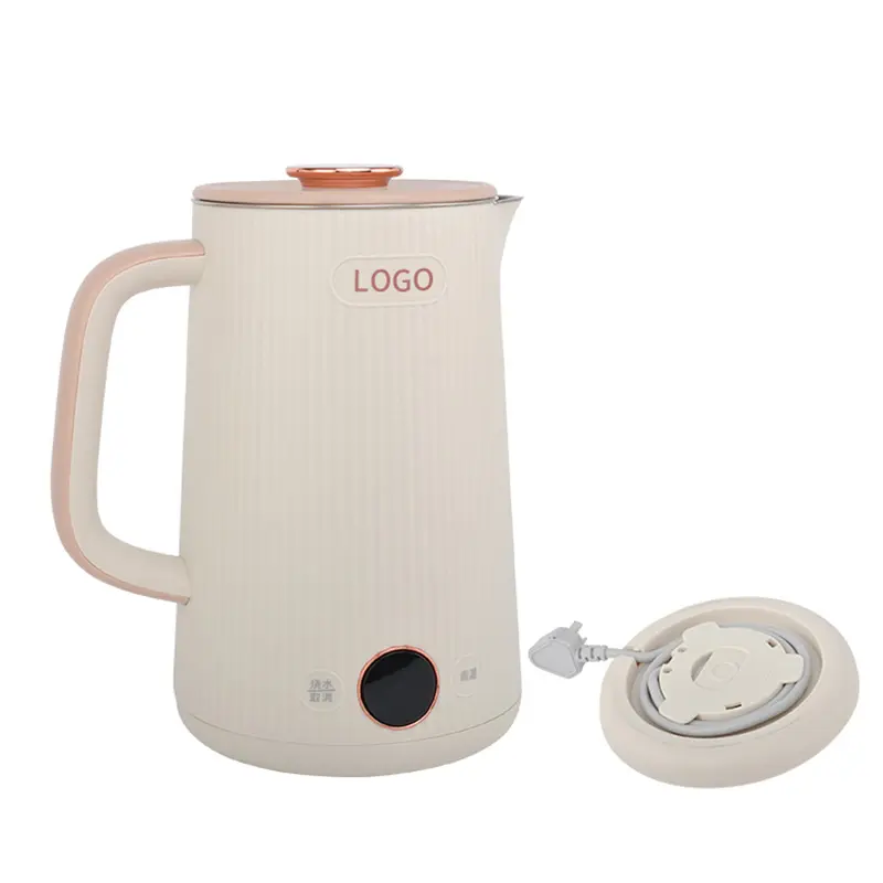 Küçük ev uygulama 1.8L büyük elektrikli su ısıtıcısı paslanmaz çaydanlık elektrikli su ısıtıcısı kaynar su için