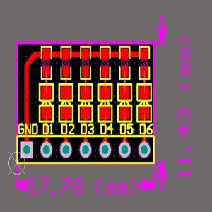 3-12V 6-Bit-Anzeige für digitales LED-Modul für Arduiuo-Festzelt Wasser lichter Steck brett platine UNO MEGA2560 - Product Image 3