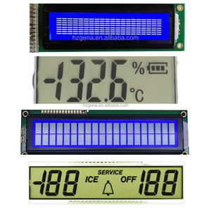 GN2159 FSTN + PIN codice segmentato in bianco e nero modulo LCD riflettente con Display positivo e interfaccia riflettente - Product Image 5
