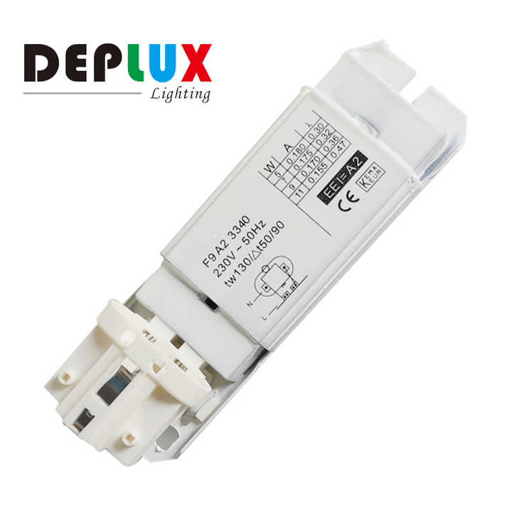 220V विद्युत चुम्बकीय रोड़े के साथ G23 lampholder 5w 7w 9w 11w पी एल PLS गिट्टी