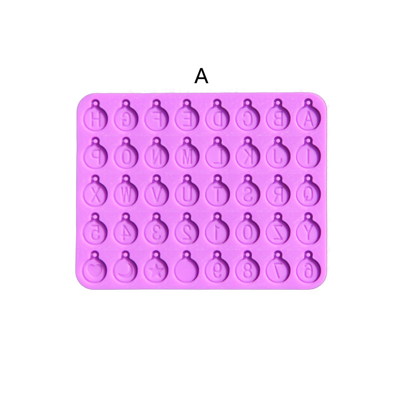 Un agujero único morado.