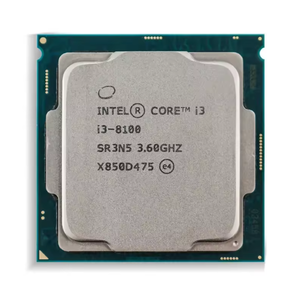 100% ทำงานหน่วยประมวลผล Intel Core ใช้ i3 8100สำหรับเดสก์ทอปในสต็อก - Product Image 1
