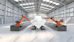 Robot industriale ad alto carico utile del braccio robotico a 6 assi per palettizzazione e movimentazione