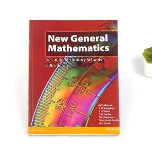 Libro de texto de tapa blanda de impresión bajo demanda, libro de matemáticas de papel offset para servicio de impresión de libros de escuela secundaria - Product Image 1