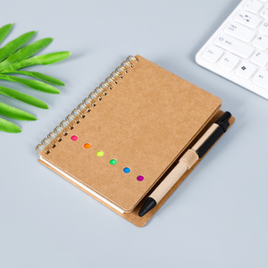 Крафт-блокнот с логотипом - Product Image 5
