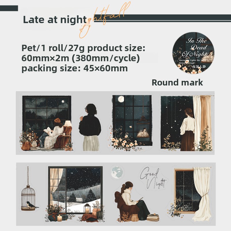 A Late at night black