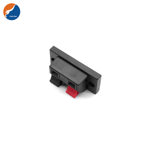 Mini Black 2PIN 4PIN WP Press <strong>Push</strong> Type Cable Speaker Amplifier <strong>Spring</strong> Loaded Connecting Connect <strong>Terminal</strong> <strong>Block</strong> - Product Image 5