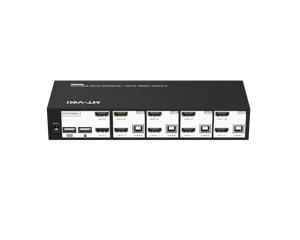 HDMI <strong>KVM</strong> <strong>Switch</strong> <strong>4</strong> Port Dual Monitor 4K@60Hz, MT-VIKI HDMI <strong>KVM</strong> Switcher 2 Monitors <strong>4</strong> Computers