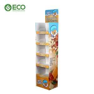 Espositore in cartone personalizzato negozio al dettaglio di cioccolato e cioccolato cibo pallet pop up espositore - Product Image 4