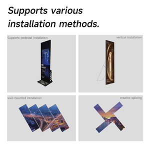 Trong nhà thương mại LED hiển thị đứng 0.9mm 1.2mm 1.5mm 2.5mm SMD COB mô-đun cho cửa hàng trung tâm sàn LED Poster - Product Image 2