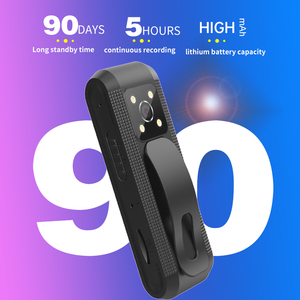 C1 Full HD 1080P WiFi IP vücuda takılan kamera geniş açı gece görüş ile H.264 Video sıkıştırma SD kart veri özelleştirilebilir ODM - Product Image 2