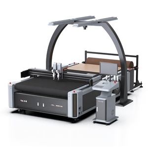 AOL PVC köpük panel için CNC kesici Mitsubishi PLC titreşimli kesme makinesi ile Motor pompası rulman dişli Motor çekirdek bileşenleri - Product Image 1