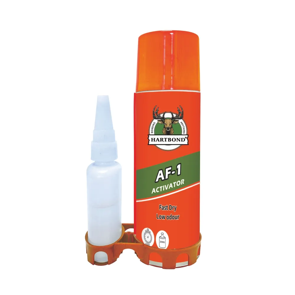 Alta viscosidade cianoacrilato adesivo e aerossol ativador Mitre Kit Glue 100g + 400ml