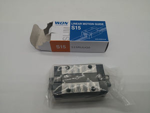 Bloque de guía lineal WON original, serie S15CF con componente de rodamiento central, Riel de guía lineal de alto rendimiento - Product Image 3