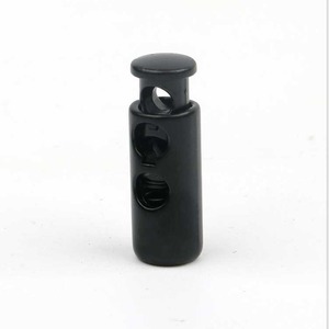 Round Double Holes Metal Spring <strong>Cord</strong> <strong>End</strong> Stopper <strong>Elastic</strong> Rope Adjustment Buckle for Backpack Hoodie Draw String <strong>Cord</strong> Lock - Product Image 6