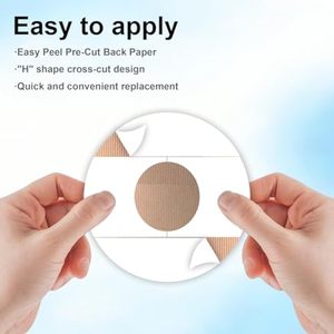 Customized LOGO OEM Design Precut Medical CGM Patch Tape Hypoallergenic Long Usage Time Waterproof &amp; Sweatproof Sensor Patch - Product Image 4