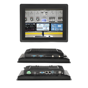 Máquina de automatización de control industrial todo en uno completamente cerrada, tableta industrial con pantalla táctil capacitiva integrada en stock - Product Image 2