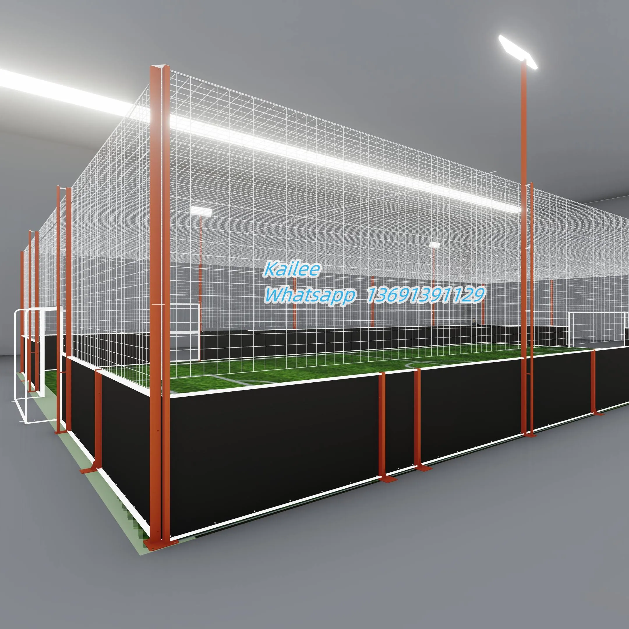 Cage de football en salle Cage de football en salle