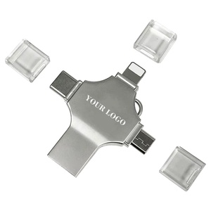 High-speed2.0 grande capacità di tipo-C Computer Android Multi-funzione Multi-funzione 4-in-164G telefono cellulare U disco Flash Drive 16GB - Product Image 5