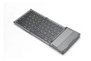 Teclado recargable universal, teclado inalámbrico plegable con panel táctil, miniteclado para tableta Pad - Product Image 5