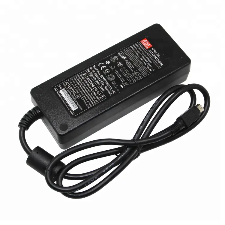 Meanwell GST120A12-R7B 12V 120W Smps Switching Power Adapter