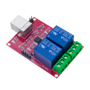 5V 2-way USB <strong>relay</strong> control switch programmable computer controlled smart home PC intelligent <strong>controller</strong> - Product Image 2