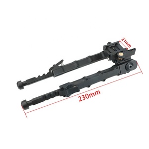 Aluminum Alloy Outdoor Hunting Stabilizer Suitable for Shooting Aiming V9 Telescoping Bracket QD 20-21mm <strong>Mount</strong> Hunting <strong>Bipod</strong> - Product Image 5
