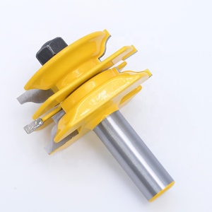 2 Bits Đường Sắt Và Stile Router Bits Set Cho Cửa Kính- -1/2 "Shank - Product Image 4