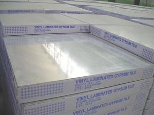 室内地板和屋面瓦用天花板和墙板建筑材料3D聚氯乙烯板聚氯乙烯层压石膏板 - Product Image 5