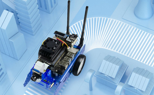 DF-AI Jetbot-Auto-Programmierung mit gespleißten Auto-Bausteinen-Roboter-Auto