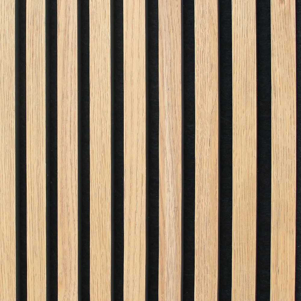 عازلة للصوت بلوط طبيعي خشبية Akupanel الصوتية لوحة الحائط السلط ألواح خشبية حائطية