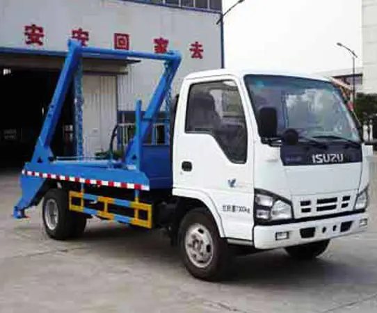 1.5T Isuz Camion Châssis Mini-Benne À Ordures bin Loader Camion