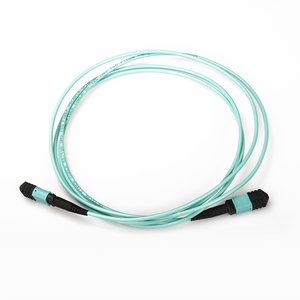 24 Cores MPO Cables Optic <strong>MTP</strong> Fibra Optica Patchcord Data Center Optics Fibers Cord Patch for FTTH 4G 3G OM3 Fibres G657A1 - Product Image 2