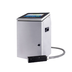 DOCOD OEM/ODM M2000 Serie M2155 Schwarze Tinte 55U Tinten strahl maschine mit kleinem Zeichen (4 Zeilen) CIJ-Tinten strahl druckmaschine Batch-Codier maschine