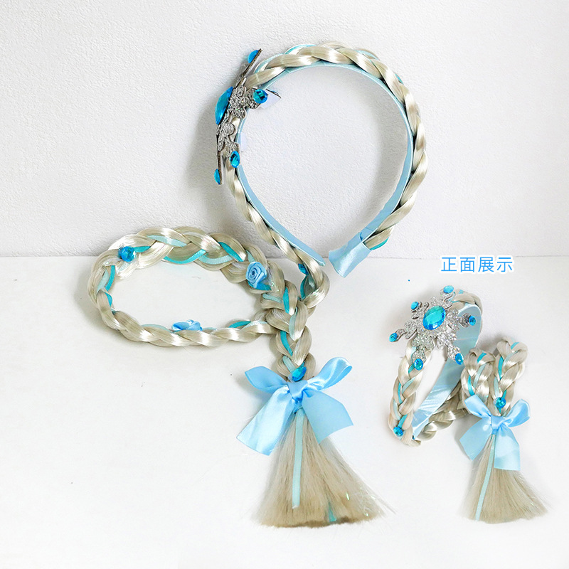 1 bandeau-flocon de neige bleu