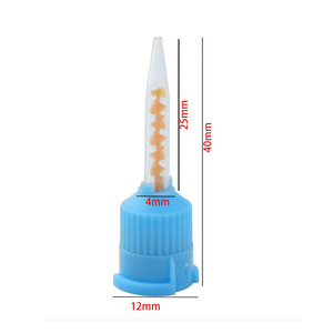 50 adet mavi/turuncu 10:1 köprü karıştırma ipuçları yüksek performanslı diş karıştırma ipuçları HP t-mikser ipuçları kısa uzunluk - Product Image 5