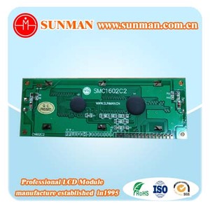 Tamaño grande 122x43,8mm hd44780 COB pantalla retroiluminación blanca 1602lcd lcd1602 16*02 1602 16x2 módulo de pantalla LCD de caracteres RoHS azul - Product Image 4
