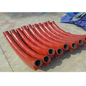 Nhà Máy Giá Chịu Mài Mòn Alumina Gốm Bên Trong Ly Tâm Đúc Thép Composite Khuỷu Tay Ống Ống - Product Image 6