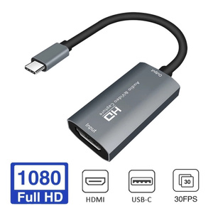 Tarjeta de captura de vídeo HDTV a 4K tipo C a HDTV captura de vídeo juego de mesa grabar transmisión en vivo - Product Image 4