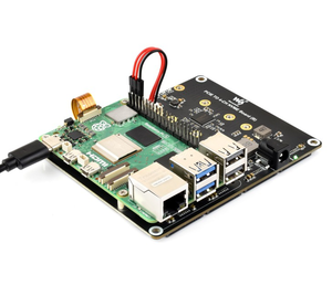 PCIe zu 4x M.2 NVMe Adapter für Raspberry Pi 5 Quad-Lane SSD-Erweiterung PoE Power Onboard LED Raspberry Pi 5 NVMe - Product Image 5