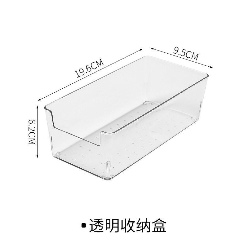 Transparent storage box