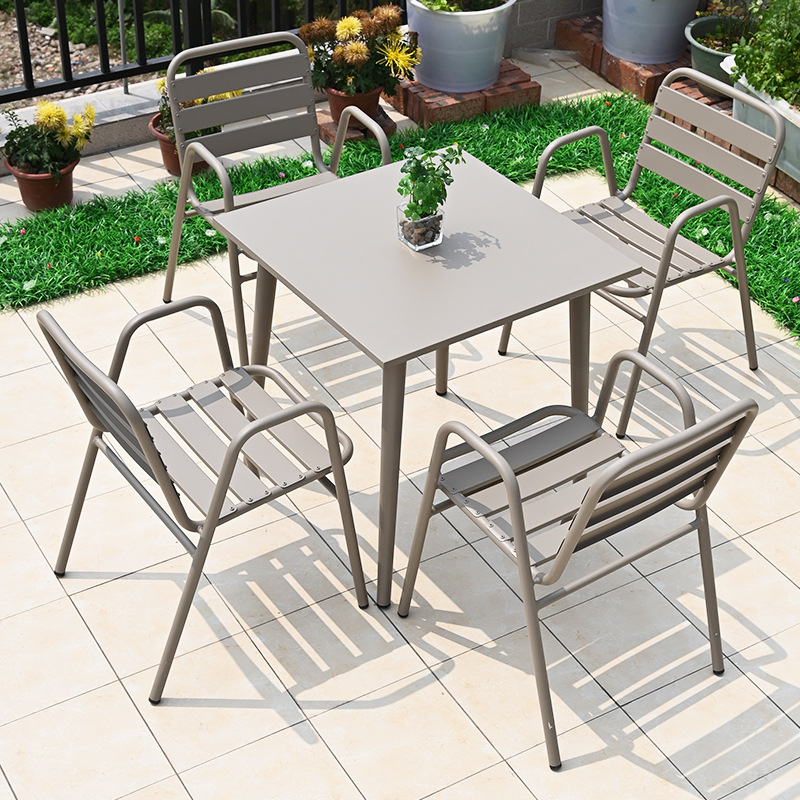 4 chair+ 90cm square table