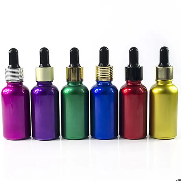 10 ml 15 ml 50 ml Hautpflege kundenspezifisches mattiertes Reisglas bunte Ätherisches Öl-Aromatherapieflaschen mit Tropfer